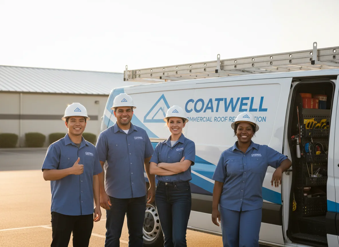 Commercial roof coating company in Harris, IA